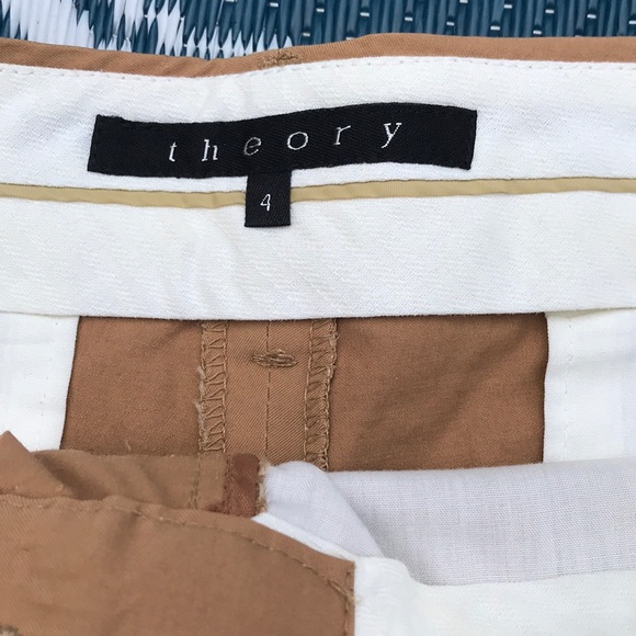 Theory khaki  shorts - Picture 2 of 4